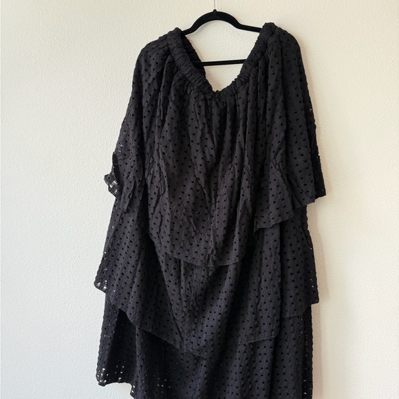 Zelie for She Dresses & Skirts - Zelie for She Black Textured Two Piece Set